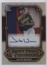 2023 Bowman Draft Draft Picks & Prospects Autographs Jacob Wilson #DPPA-JW card