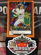 2024 Donruss Jersey Kings Jacob Wilson #JK-JW card