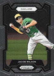 2024 Panini Prizm Base Set Jacob Wilson #237 card