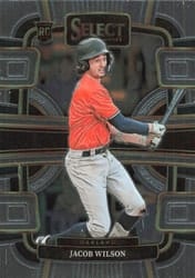 2024 Panini Select Base Set Jacob Wilson #11 card