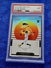 2024 Panini Three and Two On The Horizon Jacob Wilson #16 card