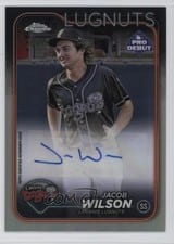2024 Topps Pro Debut Chrome Autographs Jacob Wilson #PDC-40 card