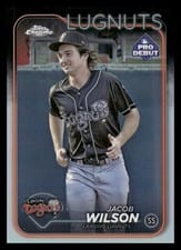 2024 Topps Pro Debut Chrome Jacob Wilson #PDC-40 card