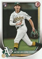 2025 Bowman Base Set Jacob Wilson #9 card