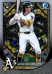 2025 Bowman Chrome Base Set Jacob Wilson #1d card
