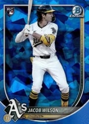 2025 Bowman Chrome Sapphire Edition Base Set Jacob Wilson #1 card