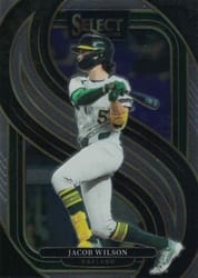 2025 Panini Select Base Set Jacob Wilson #164 card
