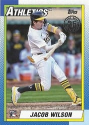 2025 Topps 1990 Topps Baseball (Series One) Jacob Wilson #T90-29 card