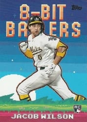 2025 Topps 8-Bit Ballers Jacob Wilson #8B-24 card
