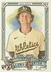 2025 Topps Allen & Ginter Base Set Jacob Wilson #105 card