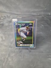 2025 Topps Chrome 1990 Topps Baseball Jacob Wilson #90CB-18 card