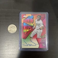 2025 Topps Chrome All-Etch Rookie Rush Autographs Jacob Wilson #CAER-JW card