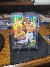 2025 Topps Chrome Update Fortune 15 Jacob Wilson #F15-18 card