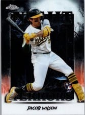 2025 Topps Chrome Update Night Terrors Jacob Wilson #NT-11 card