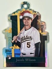 2025 Topps Holiday Die-Cut Ornaments Jacob Wilson #PO-7 card