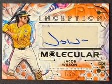 2025 Topps Inception Inception Molecular Autographs Jacob Wilson #IMA-JWI card