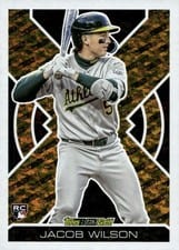2025 Topps Update Topps Black Gold Jacob Wilson #BG-25 card
