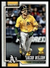2026 Topps Real One Relics Jacob Wilson #240 card