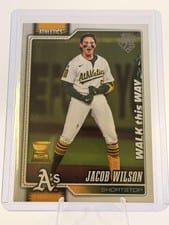 2026 Topps Walk This Way Jacob Wilson #240 card