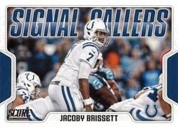 2018 Score Signal Callers Jacoby Brissett #13 card
