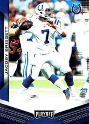 2019 Panini Playoff Base Set Jacoby Brissett #55 card
