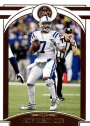 2020 Panini Legacy Base Set Jacoby Brissett #30 card