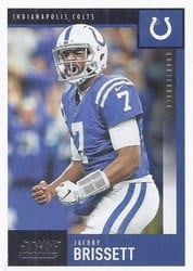 2020 Score Base Set Jacoby Brissett #97 card