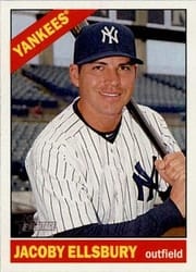 2015 Topps Heritage Base Set Jacoby Ellsbury #50 card