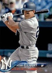 2018 Topps Base Set Jacoby Ellsbury #557 card
