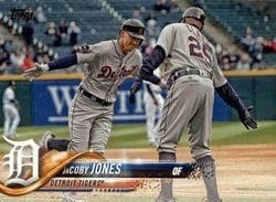 2018 Topps Base Set JaCoby Jones #383 card