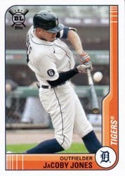 2021 Topps Big League Base Set JaCoby Jones #186 card