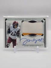 2025 Panini National Treasures Rookie Patch Autographs Jacory Croskey-Merritt #202 card