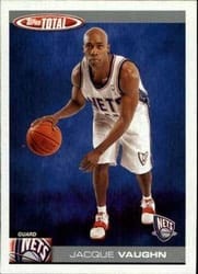 2004-05 Topps Total Base Set Jacque Vaughn #275 card