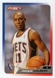 2005-06 Topps Total Base Set Jacque Vaughn #153 card