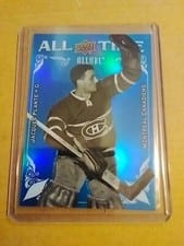 2022-23 Upper Deck Allure All-Time Allure Jacques Plante #AT-3 card