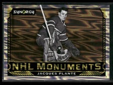 2024-25 Upper Deck Synergy Monuments Jacques Plante #M-16 card