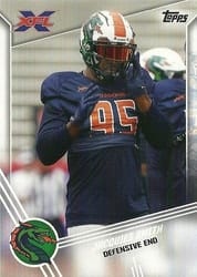 2020 Topps XFL Base Set Jacquies Smith #66 card