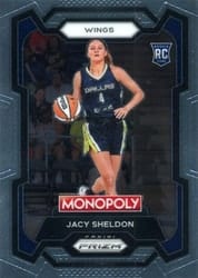 2024 Panini Prizm Monopoly WNBA Base Set Jacy Sheldon #67 card