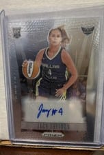 2024 Panini Prizm WNBA Throwback Signatures Jacy Sheldon #TB-JS card