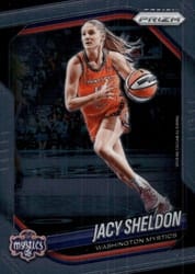 2025 Panini Prizm WNBA Base Set Jacy Sheldon #113 card