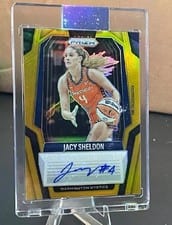 2025 Panini Prizm WNBA Signatures Jacy Sheldon #32 card