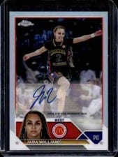 2023 Topps Chrome McDonald's All American Chrome Autographs Jada Williams #CA-JWI card