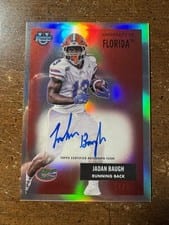 2025 Bowman University Chrome 1955 Bowman Football Autographs Jadan Baugh #55AV-JBA card