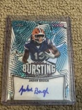 2025 Leaf Vivid Bursting With Talent Autographs Jadan Baugh #TA-JB1 card