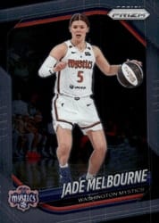 2025 Panini Prizm WNBA Base Set Jade Melbourne #128 card