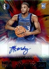 2022-23 Hoops Rookie Ink Jaden Hardy #RI-JDH card