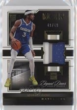 2022-23 Panini Noir Elegant Décor Rookie Jerseys Jaden Hardy #EDR-JHD card