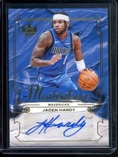 2024-25 Panini Court Kings Masterstrokes Autographs Jaden Hardy #MS-HDY card