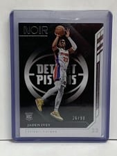 2022-23 Panini Noir Base Set Jaden Ivey #167 card