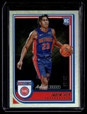 2022 Panini Hoops Jaden Ivey Artist Proof #235 card